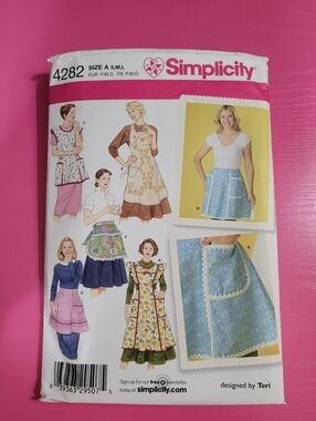 Simplicity Apron Sewing Pattern 4282 (0844)